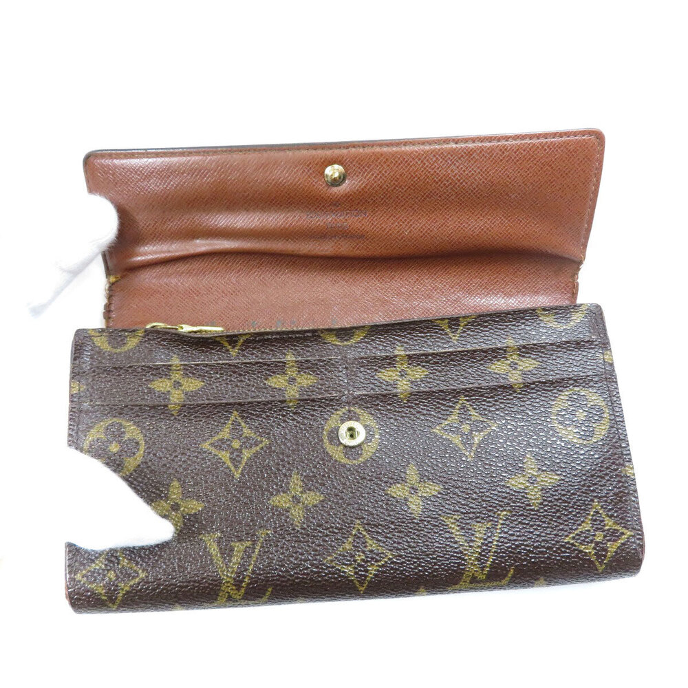 Louis Vuitton Portefeuille Sarah Long Wallet Monogram Canvas - Picture 4 of 6